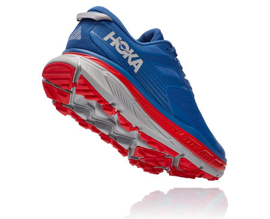 Zapatillas Trail Hoka One One Hombre - Stinson Atr 6 - Azules - PQG406573